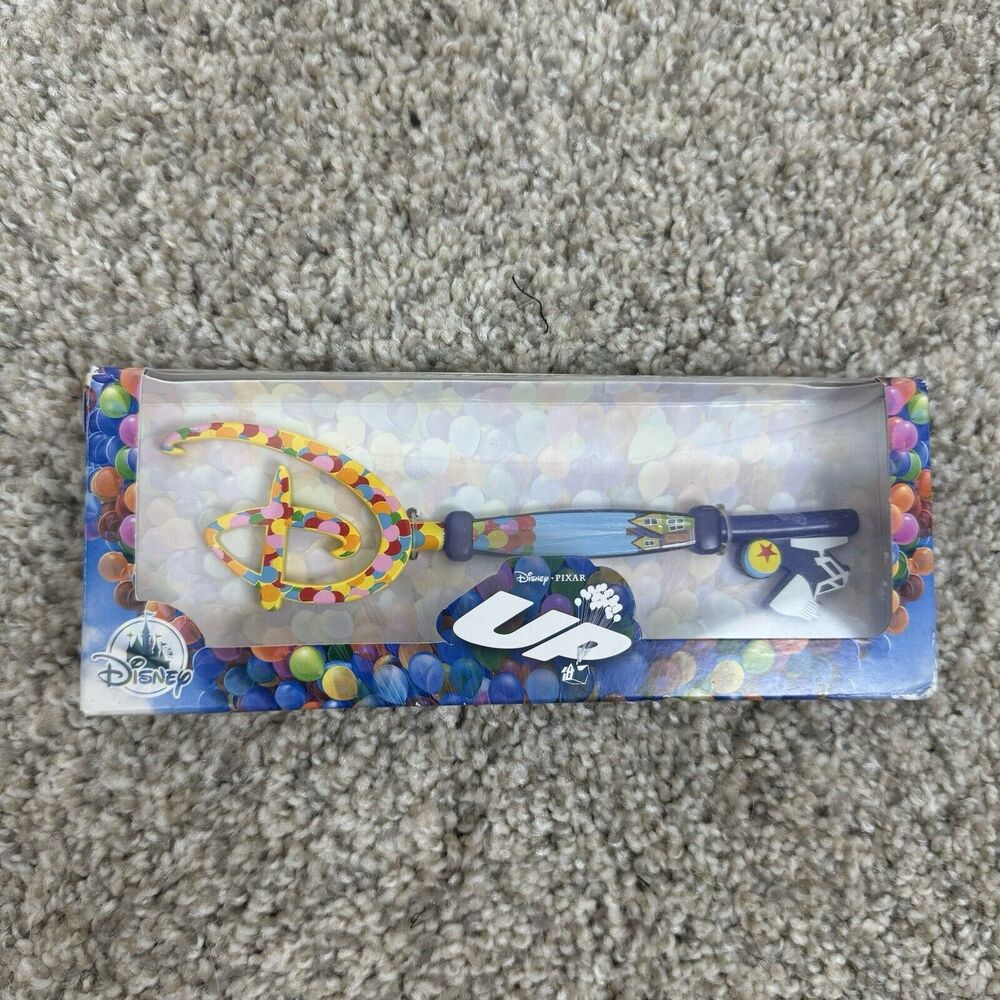 DISNEY PIXAR DISNEY UP COLLECT KEY BALLOONS CARL’S FLOATING HOUSE LUXO JR 6”